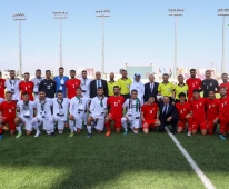 الأولمبي الفلسطيني والأردني في افتتاح ملعب بيليه 2023