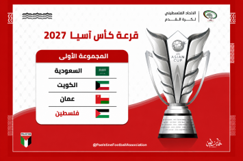 الفدائي في المجموعة الأولى لنهائيات كأس آسيا ويلعب مباراة الافتتاح 