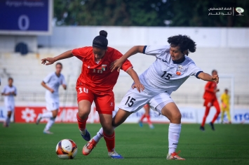 منتخب الناشئات يودع التصفيات الآسيوية بعد الخسارة من قرغيزستان