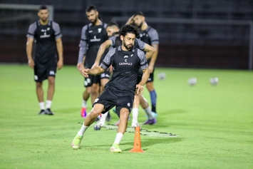 الفدائي يواصل استعداداته لمواجهة إندونيسيا