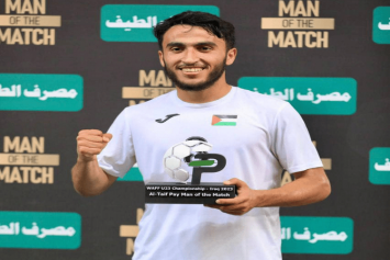 أحمد كلاب "أفضل لاعب في المباراة" أمام الأولمبي السوري