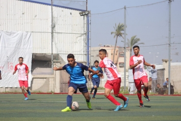 بطولة الأمل.. خدمات جباليا يكتسح أهلي بيت حانون بسداسية.. وخدمات النصيرات يتفوق بخماسية على شباب معن