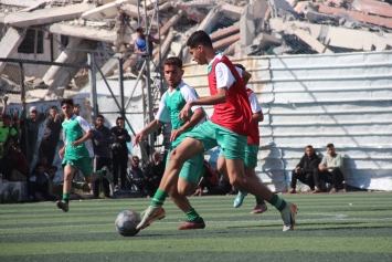 بطولة الأمل.. خدمات جباليا يصعد للإقصائيات وبيت حانون الرياضي يودع 