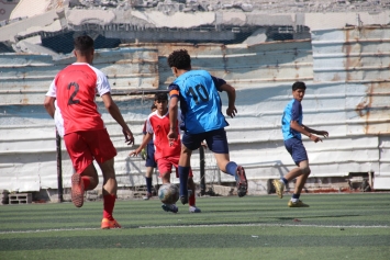 غزة الرياضي والمجمع الإسلامي يكملان عقد المتأهلين لنصف نهائي بطولة الأمل&nbsp;
