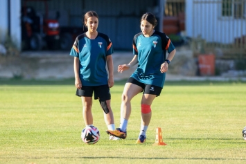 منتخب السيدات يختتم استعداداته لمواجهة الأردن