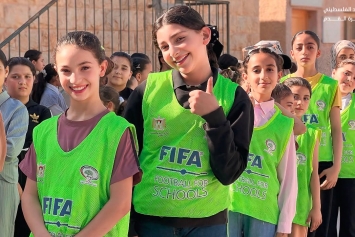 اتحاد الكرة ينظم مهرجاناً كروياً للأطفال في قرى دورا