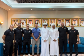 طاقم منتخبنا الوطني للشباب يزور الاتحاد البحريني ويثمن حفاوة الضيافة