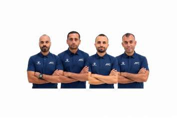 طاقم حكام فلسطيني يدير مباراةً في دوري أبطال آسيا 2