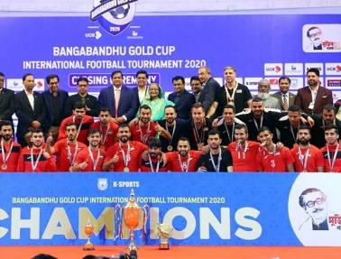 منتخبنا الوطني ينجح في الإحتفاظ بلقب الكأس الذهبية في بنغلاديش