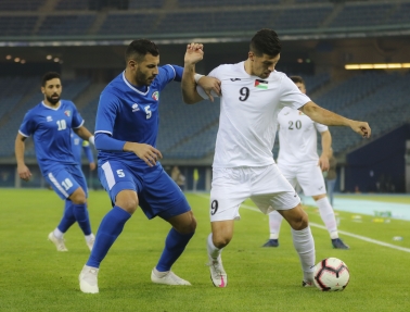 لقاء منتخبنا الفدائي مع شقيقه الكويتي ودياً