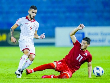 الفدائي الأولمبي يتفوق على المنتخب اللبناني برباعية