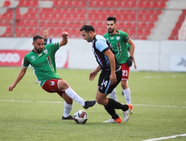 التعادل يحسم لقاء الأمعري وطوباس في الأسبوع 11 من دوري المحترفين