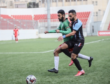 التعادل يحسم لقاء الأمعري وطوباس في الأسبوع 11 من دوري المحترفين