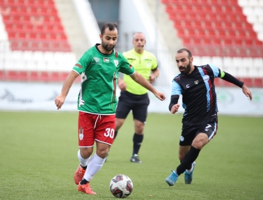 التعادل يحسم لقاء الأمعري وطوباس في الأسبوع 11 من دوري المحترفين