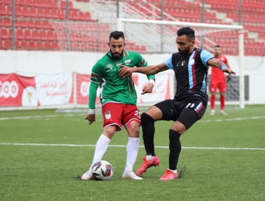 التعادل يحسم لقاء الأمعري وطوباس في الأسبوع 11 من دوري المحترفين