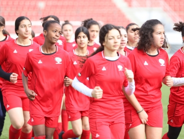 منتخبنا الوطني للواعدات يختتم معسكره التدريبي قبل إلى السفر إلى لبنان للمشاركة في بطولة غرب آسيا الأولى للواعدات