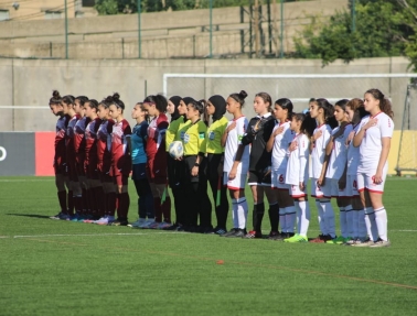 واعدات فلسطين يحققن فوزا ثمينا على لبنان B ضمن بطولة اتحاد غرب آسيا الأولى للواعدات