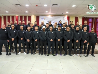 اتحاد الكرة يختتم دورة المدربين للمستوى الرابع 