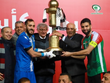 المكبر يتفوق على بلاطة ويحافظ على لقب بطولة أبو عمار