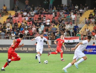 الفدائي الأولمبي يفوز على منتخب سوريا في افتتاح مشواره ببطولة  غرب آسيا 