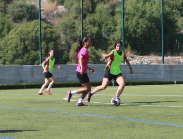 المنتخب الوطني للسيدات يبدأ معسكره التدريبي تحضيرا لمقابلة لبنان وديا