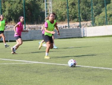 المنتخب الوطني للسيدات يبدأ معسكره التدريبي تحضيرا لمقابلة لبنان وديا