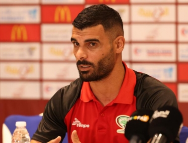 دبوب: نطمح لتحقيق الفوز على عُمان.. والبطاط يعد الجماهير بالتأهل للدور الثاني في كأس آسيا