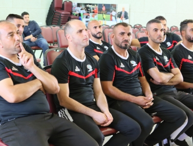 اختتام دورة مدربي حراس المرمى "دبلوم B"