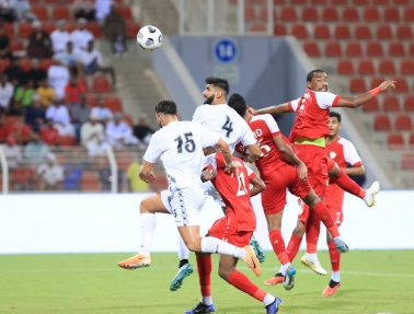 الفدائي يتعثر وديا أمام عُمان