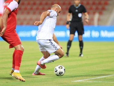 الفدائي يتعثر وديا أمام عُمان