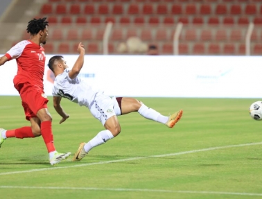 الفدائي يتعثر وديا أمام عُمان