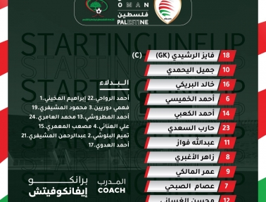 الفدائي يتعثر وديا أمام عُمان