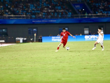 (صور)- منتخبنا الوطني الأولمبي يتأهل لدور الستة عشر من الآسياد