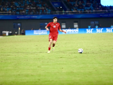 (صور)- منتخبنا الوطني الأولمبي يتأهل لدور الستة عشر من الآسياد