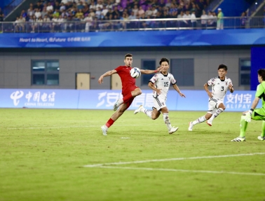 (صور)- منتخبنا الوطني الأولمبي يتأهل لدور الستة عشر من الآسياد