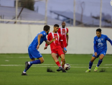 (صور)- هلال القدس والبيرة يحتكمان للتعادل في المحترفين