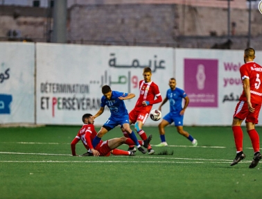 (صور)- هلال القدس والبيرة يحتكمان للتعادل في المحترفين