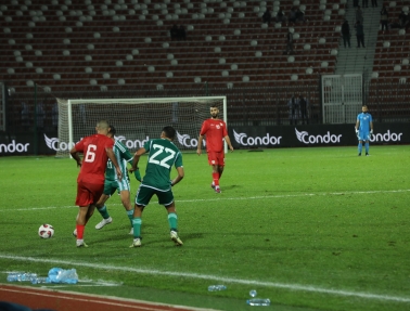 تحضيراً لكأس آسيا وبتشكيلة من المحليين.. منتخبنا الوطني يتعادل مع الأولمبي الجزائري&nbsp;