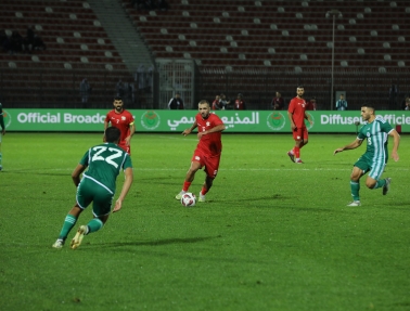 تحضيراً لكأس آسيا وبتشكيلة من المحليين.. منتخبنا الوطني يتعادل مع الأولمبي الجزائري&nbsp;