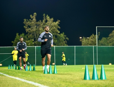 الفدائي يختتم معسكره بالسعودية ويحط الرحال في قطر