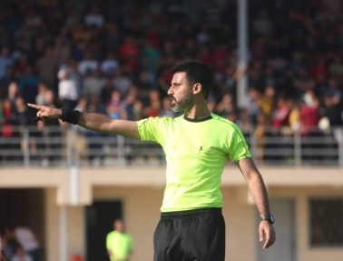 إصابة الحكم الدولي الفلسطيني هاني مسمح بجروح خطيرة جراء القصف الإسرائيلي