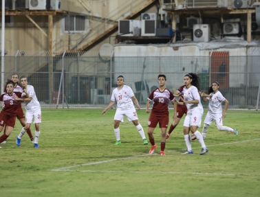 بالصور- الفدائيات يكررن انتصارهن على سيدات البحرين ودياً