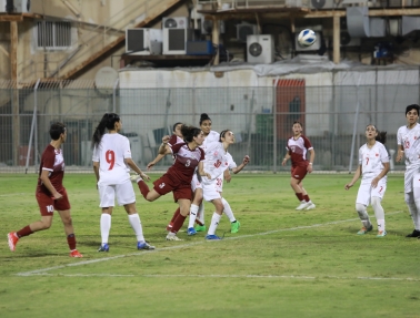 بالصور- الفدائيات يكررن انتصارهن على سيدات البحرين ودياً