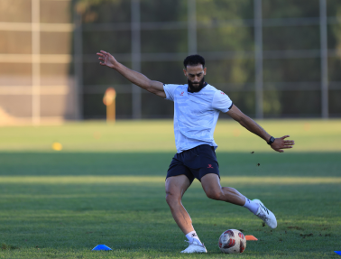 صور- منتخبنا الوطني يختتم معسكر الأردن ويسافر إلى ماليزيا