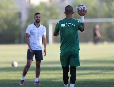 صور- منتخبنا الوطني يختتم معسكر الأردن ويسافر إلى ماليزيا