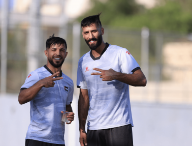 صور- منتخبنا الوطني يختتم معسكر الأردن ويسافر إلى ماليزيا