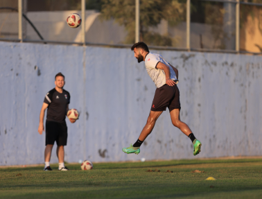 صور- منتخبنا الوطني يختتم معسكر الأردن ويسافر إلى ماليزيا