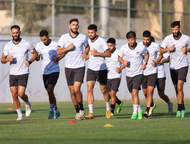 صور- منتخبنا الوطني يختتم معسكر الأردن ويسافر إلى ماليزيا