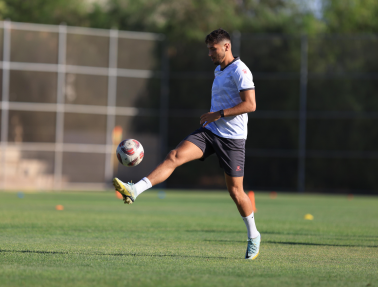 صور- منتخبنا الوطني يختتم معسكر الأردن ويسافر إلى ماليزيا