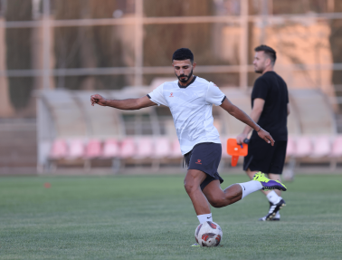 صور- منتخبنا الوطني يختتم معسكر الأردن ويسافر إلى ماليزيا